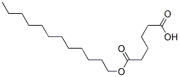 dodecyl hydrogen adipate Structure