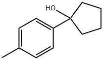 Cyclopentanol, 1-(4-methylphenyl)- 구조식 이미지