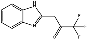 3-(1H-BENZOIMIDAZOL-2-YL)-1,1,1-TRIFLUORO-PROPAN-2-ONE 구조식 이미지