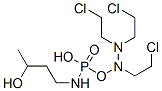 4-[[bis(2-chloroethyl)amino-(2-chloroethylamino)phosphoryl]amino]butan -2-ol Structure