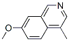 Isoquinoline, 7-methoxy-4-methyl- (9CI) Structure