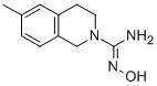2(1H)-Isoquinolinecarboximidamide,3,4-dihydro-N-hydroxy-6-methyl- Structure