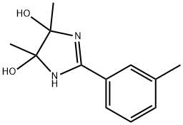 1H-Imidazole-4,5-diol, 4,5-dihydro-4,5-dimethyl-2-(3-methylphenyl)- (9CI) 구조식 이미지