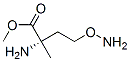 D-Isovaline, 4-(aminooxy)-, methyl ester (9CI) Structure