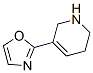 Pyridine, 1,2,3,6-tetrahydro-5-(2-oxazolyl)- (9CI) Structure