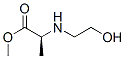 L-Alanine, N-(2-hydroxyethyl)-, methyl ester (9CI) Structure