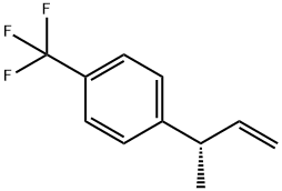 Benzene, 1-[(1S)-1-methyl-2-propenyl]-4-(trifluoromethyl)- (9CI) Structure