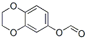 1,4-벤조디옥신-6-올,2,3-디하이드로-,포르메이트(9CI) 구조식 이미지