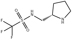 N-[(2S)-2-Pyrrolidinylmethyl]-trifluoromethanesulfonamide Structure