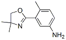 Benzenamine, 3-(4,5-dihydro-4,4-dimethyl-2-oxazolyl)-4-methyl- (9CI) Structure