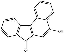 5-hydroxy-7-oxo-7H-benzo(c)fluorene Structure