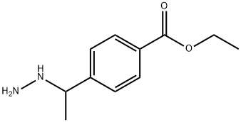 ETHYL 4-(1-HYDRAZINYLETHYL)BENZOATE 구조식 이미지