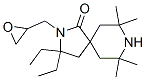 2,2-diethyl-7,7,9,9-tetramethyl-1-oxa-3-(oxiranylmethyl)-3,8-diazaspiro[4.5]decan-4-one Structure