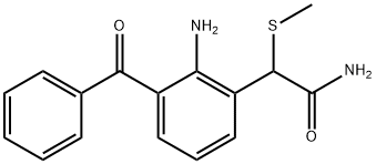 78281-61-5 2-Amino-3-benzoyl-alpha-(methylthio)benzeneacetamide