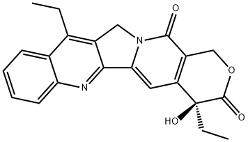 7-Ethylcamptothecin Structure