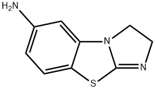 2,3-DIHYDROIMIDAZO[2,1-B]BENZOTHIAZOL-6-AMINE 구조식 이미지