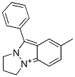 2,3-dihydro-7-methyl-9-phenyl-1H-pyrazolo(1,2-a)indazolium Structure