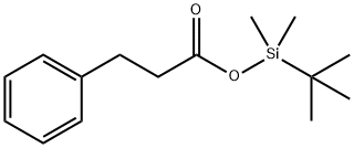 tert-Butyl(dimethyl)silyl 3-phenylpropanoate Structure