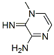 Pyrazinamine, 3,4-dihydro-3-imino-4-methyl- (9CI) Structure