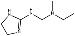Methanediamine, N-(4,5-dihydro-1H-imidazol-2-yl)-N-ethyl-N-methyl- (9CI) Structure