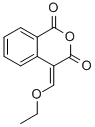 4-에톡시메틸렌-이소크로만-1,3-디온 구조식 이미지