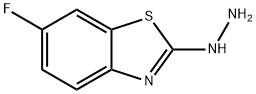 6-FLUORO-2(3H)-BENZOTHIAZOLONE YDRAZONE Structure