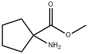 Methyl 1-amino-1-cyclopentanecarboxylate 구조식 이미지