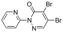 4,5-Dibromo-2-(pyridin-2-yl)pyridazin-3(2H)-one Structure