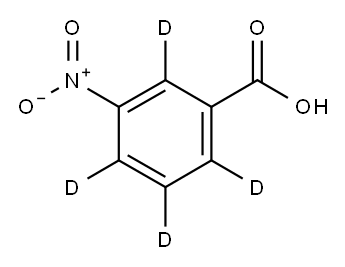 3-NITROBENZOIC-D4 ACID Structure