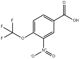 3-니트로-4-(트리플루오로메톡실)벤조산 구조식 이미지