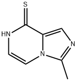 Imidazo[1,5-a]pyrazine-8(7H)-thione, 3-methyl- (9CI) 구조식 이미지