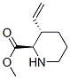 2-Piperidinecarboxylicacid,3-ethenyl-,methylester,(2R,3S)-(9CI) 구조식 이미지