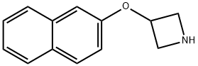 3-(2-Naphthyloxy)azetidine 구조식 이미지