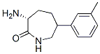 2H-Azepin-2-one,3-aminohexahydro-6-(3-methylphenyl)-,(3R)-(9CI) 구조식 이미지