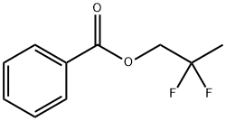 1-프로판올,2,2-디플루오로-,벤조에이트(9CI) 구조식 이미지