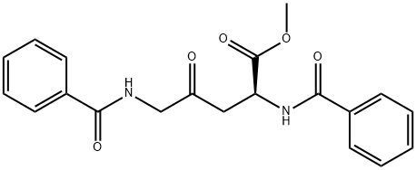 N2,N5-Dibenzoyl-4-oxo-L-ornithine Methyl Ester Structure