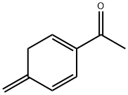 Ethanone, 1-(4-methylene-1,5-cyclohexadien-1-yl)- (9CI) 구조식 이미지