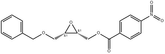 (2R,3S)-(+)-3-(BENZYLOXYMETHYL)OXIRANE-2-METHANOL 4-NITROBENZOIC ACID ESTER 구조식 이미지