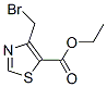 5-티아졸카르복실산,4-(브로모메틸)-,에틸에스테르(9CI) 구조식 이미지
