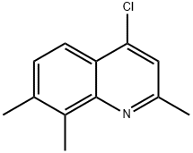 4-CHLORO-2,7,8-TRIMETHYLQUINOLINE Structure