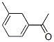 Ethanone, 1-(5-methyl-1,4-cyclohexadien-1-yl)- (9CI) Structure