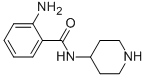 4-(2-AMINOBENZAMIDO)PIPERIDINE Structure