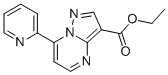 에틸7-(피리딘-2-일)피라졸로[1,5-A]피리미딘-3-카르복실레이트 구조식 이미지