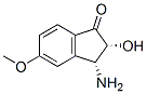 1H-Inden-1-one,3-amino-2,3-dihydro-2-hydroxy-5-methoxy-,cis-(9CI) Structure