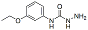 Hydrazinecarboxamide, N-(3-ethoxyphenyl)- (9CI) Structure