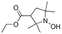 3-Pyrrolidinecarboxylicacid,1-hydroxy-2,2,5,5-tetramethyl-,ethylester(9CI) Structure