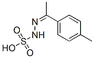 Hydrazinesulfonic acid, [1-(4-methylphenyl)ethylidene]- (9CI) Structure