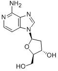 3-DEAZA-2'-DEOXYADENOSINE 구조식 이미지