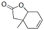 3a,4,7,7a-Tetrahydro-3a-methyl-2(3H)-benzofuranone 구조식 이미지