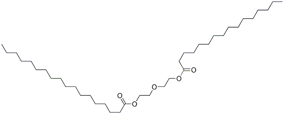 2-[2-[(1-oxohexadecyl)oxy]ethoxy]ethyl stearate  Structure